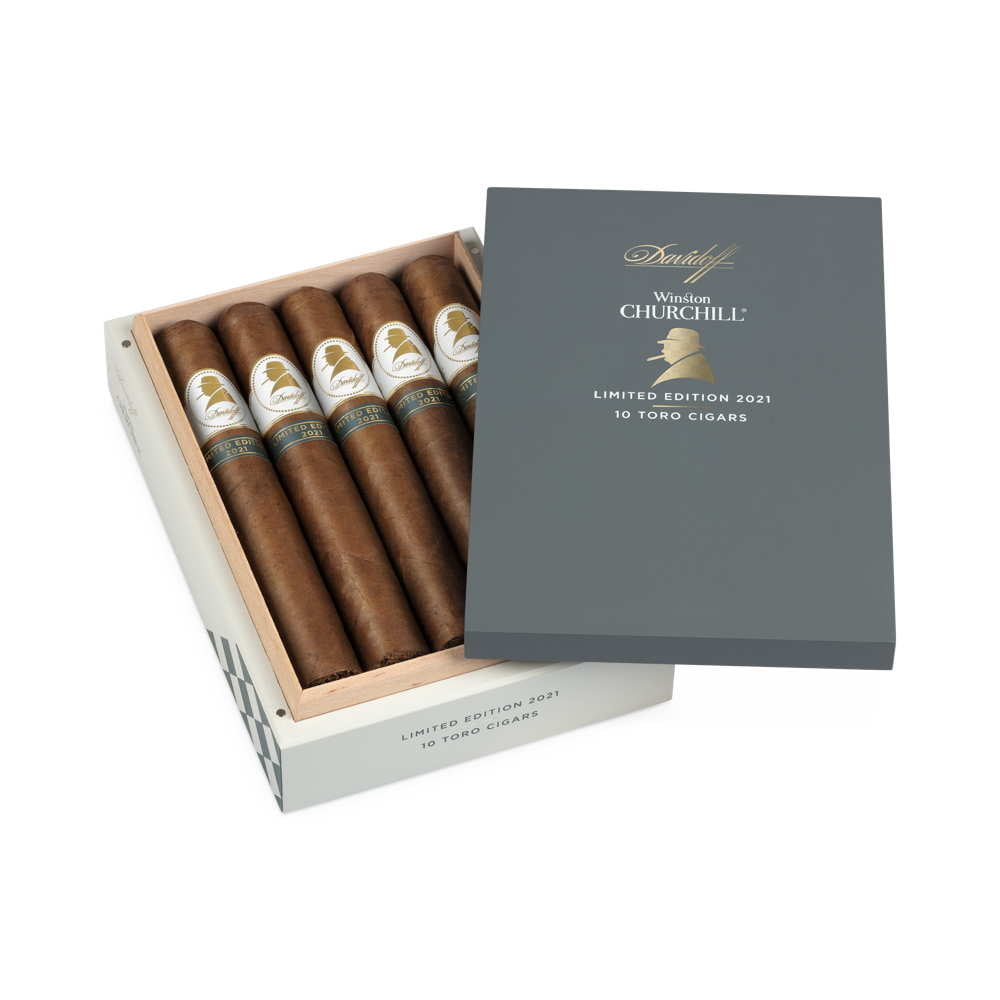 Davidoff Winston Churchill Limited Edition 2021 Zigarre und Zubehör
