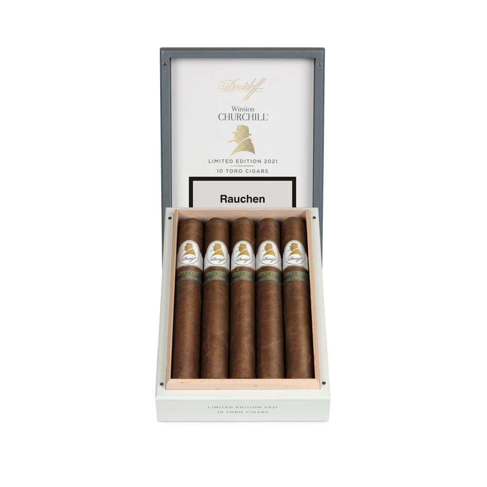 Davidoff Winston Churchill Limited Edition 2021 Zigarre und Zubehör
