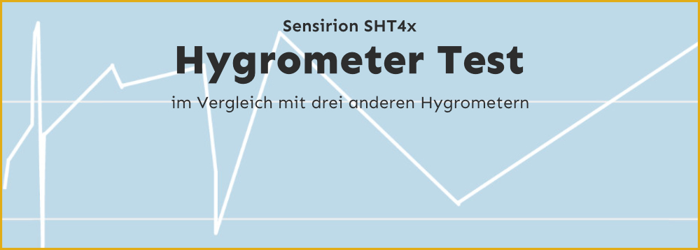 Sensirion Hygromètre SHT4x Rapport de test