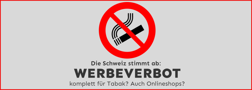 Gesetz gegen Tabak in der Schweiz
