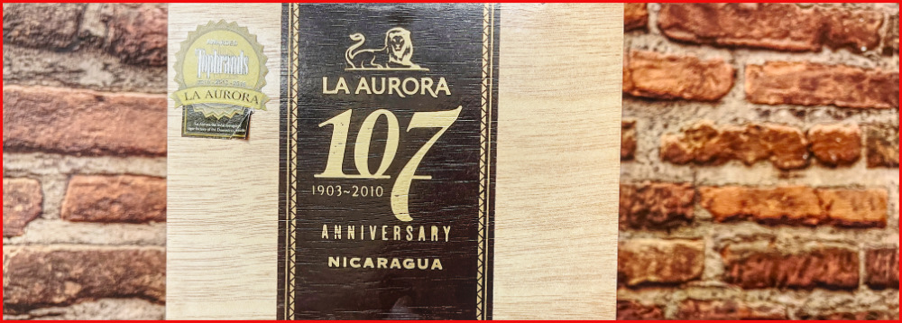 La Aurora 107 Aniversario Nicaragua Robusto