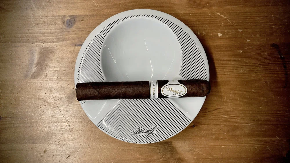 Davidoff Cigarretui Xl-3 Brun "curing