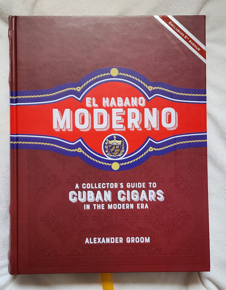 El Habano Moderno: This book weighs 4.2 kg.